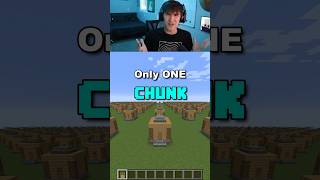 #Minecraft But There’s REALLY Only One CHUNK