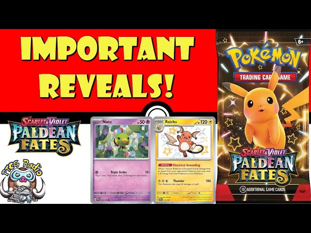 Paldean Fates Special Pokemon TCG Set Officially Revealed for