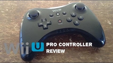 Wii U pro controller review