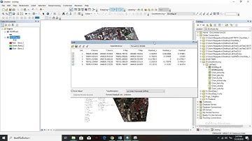 วิธีการทำ Georeferanciog ด้วยโปรแกรม Arcmap 10.3.1