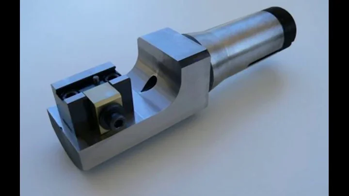 Moreside Model 50 4th axis fixture on a Haas HA5C