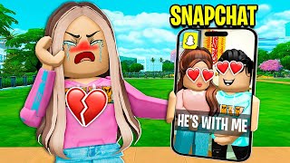 I Caught My Boyfriend At His EX's House On SNAPCHAT! (Roblox)