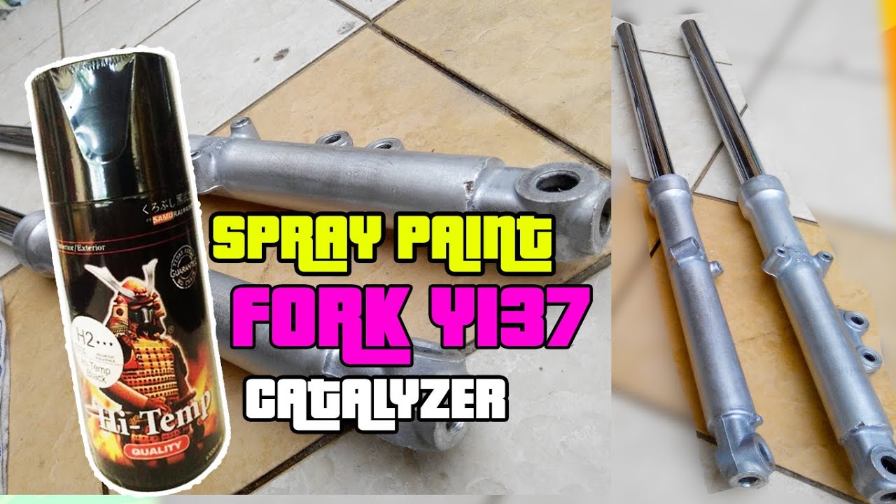 #RXZ || CATALYZER || SPRAY TIN || PAINT GUIDE || PART #1 SPRAY FORK