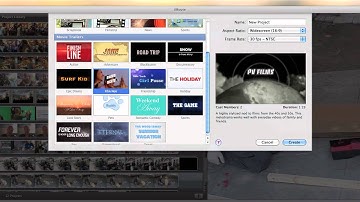 iMovie 11 Creating Trailers - Sample