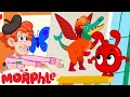 Morphle and the Painted Monster! + More Mila and Morphle Cartoons | Morphle vs Orphle - Kids Videos