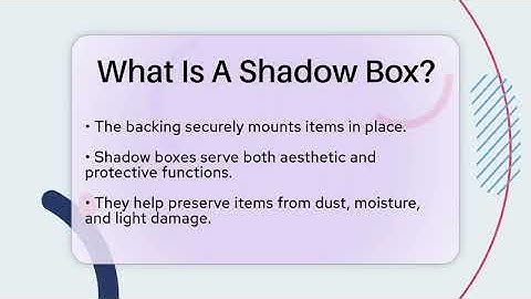 What Is A Shadow Box? - The Memorabilia Zone