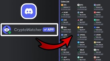 How To Setup CryptoWatcher In Discord (Check Crypto Prices In Discord)