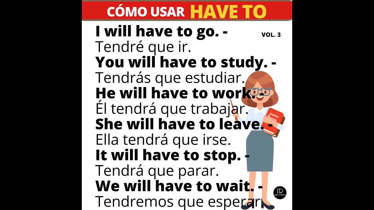 C mo Usar Have To Vol 3 FUTURO YouTube blog-ingles