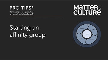PRO-TIPS: Starting an affinity group