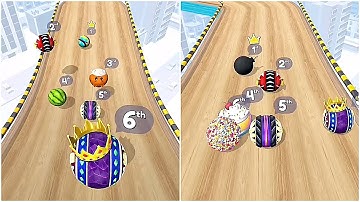 Going Balls - EPIC RACE LEVEL 44 Gameplay Android, iOS