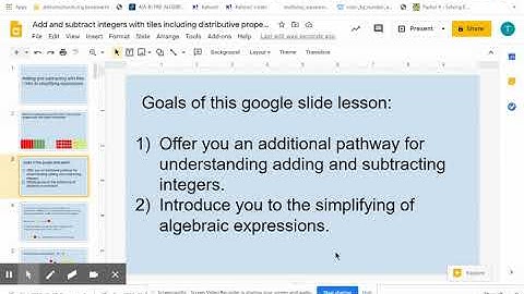 add and subtract integers google slides slide 3