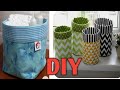 How to make Fabric Baskets/DIY Fabric Baskets