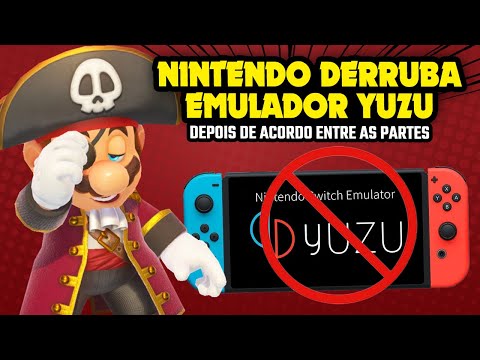 Nintendo DERRUBA emulador YUZU e dono paga multa MILIONÁRIA