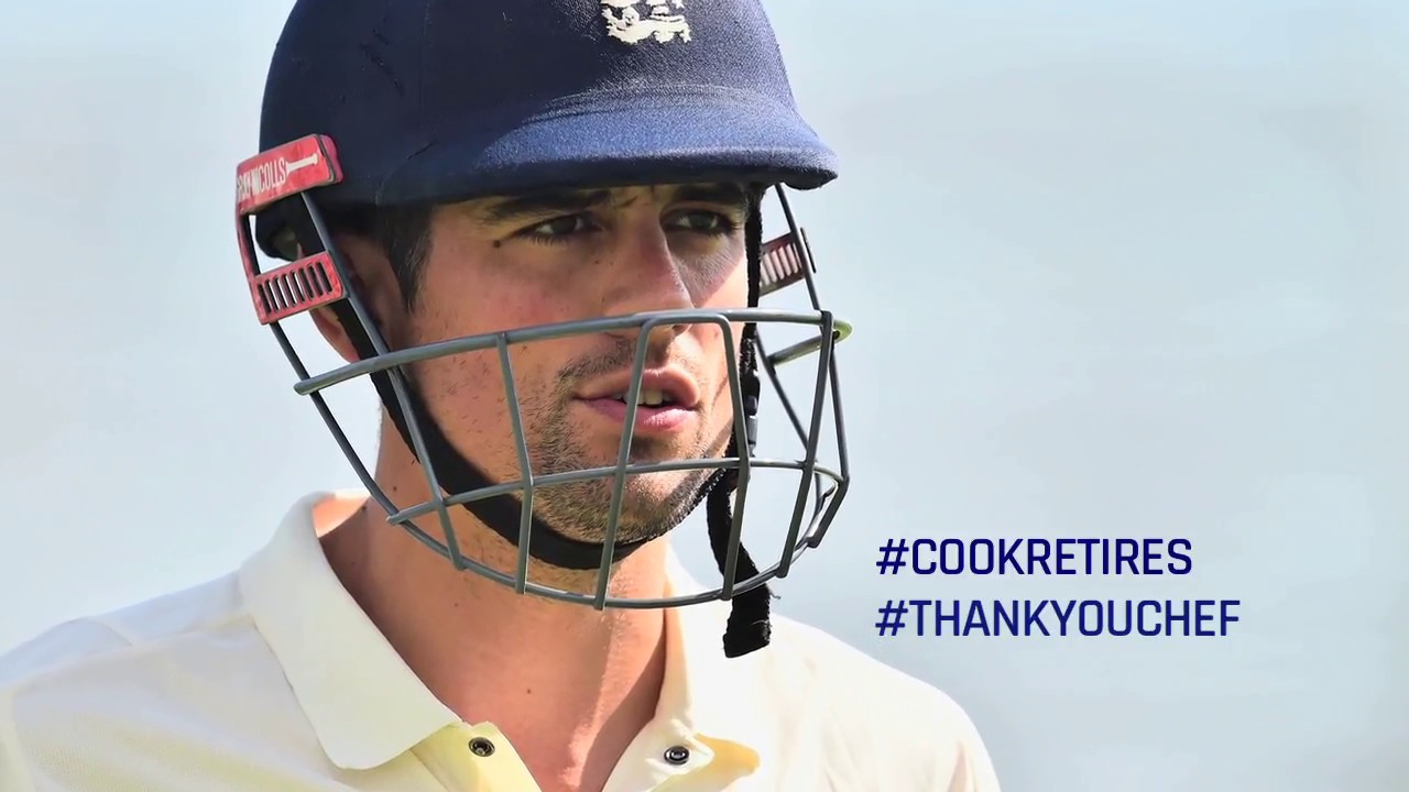 Alastair Cook retires from international cricket