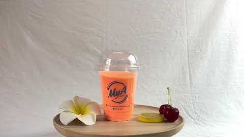 Ly nhựa pp 350ml - Ly nhựa trà sữa 350ml | Ly nhựa Bình Minh