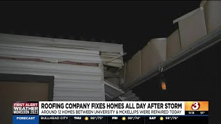 Roofing company extra busy in Mesa area after monsoon storm