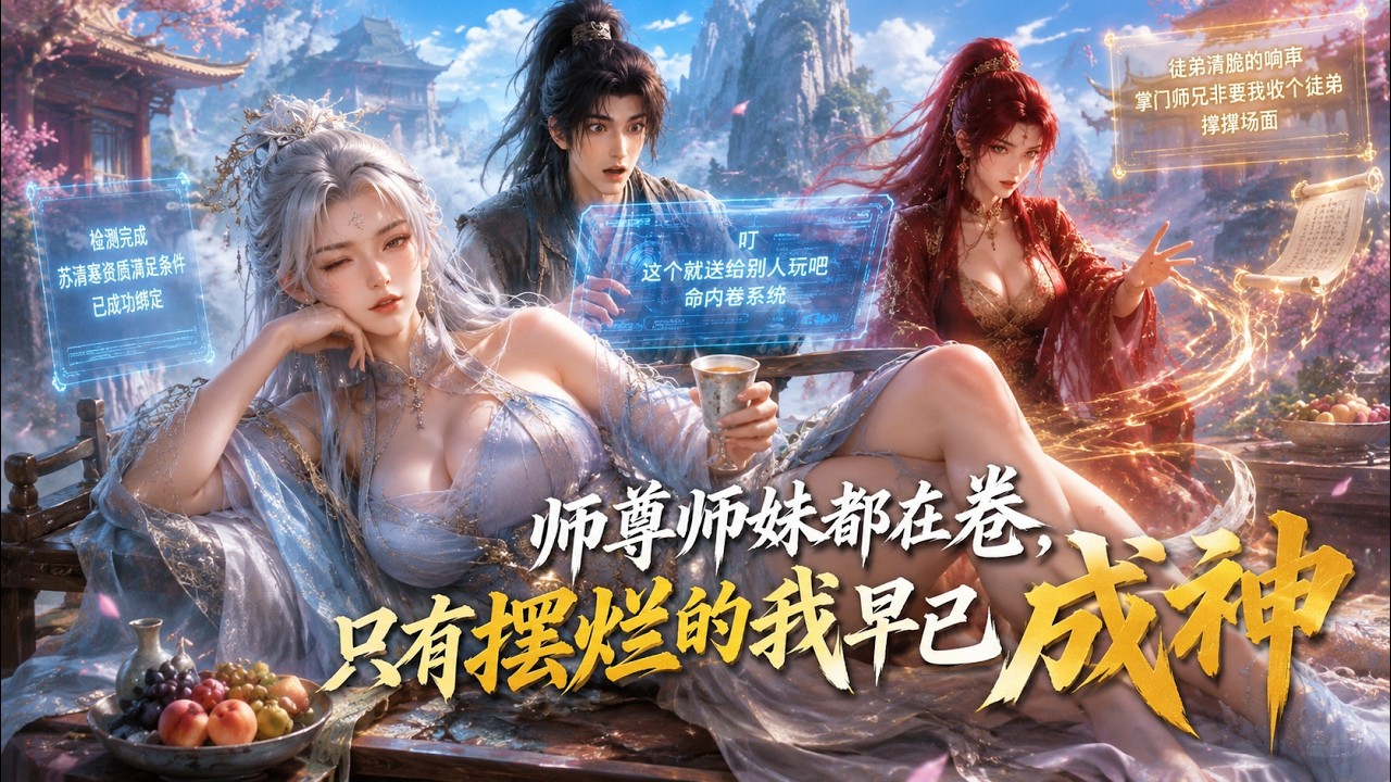 师尊师妹都在卷，摆烂的我竟已成神