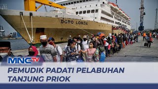 Jelang Hari Raya Idulfitri, Ribuan Pemudik Kapal Laut Padati Pelabuhan Tanjung Priok
