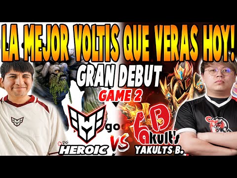 HEROIC vs YAKULT BROTHERS [GAME 2] BO3 - GRAN DEBUT "WISPER vs FLYFLY" - DREAMLEAGUE SEASON27 DOTA 2