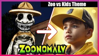 Zoonomaly - Game VS Real Life | Character Comparison #zoonomaly #horrorgaming #horrorstories #zoo