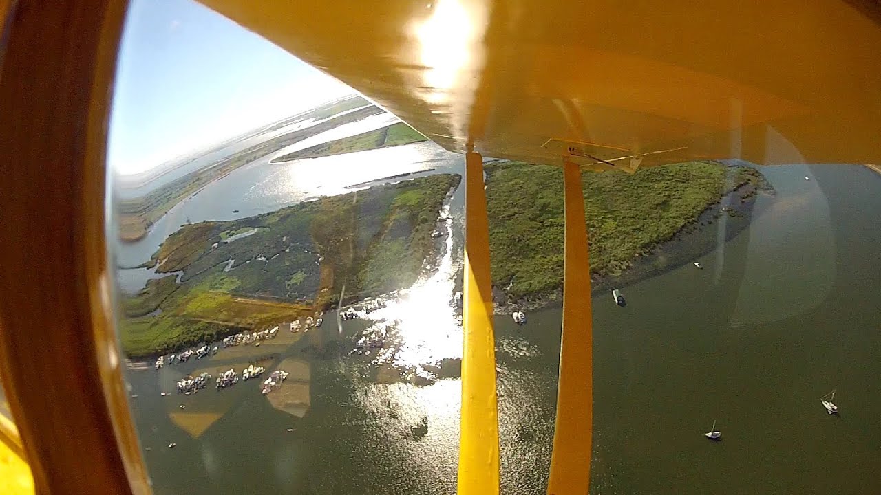 RC Float Plane Crash on Landing, with GoPro HD Video Camera on board!