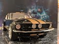 1/18 Diecast 1967 Shelby GT500 Mustang Unboxing by Acme (Street Fighter) Black and Gold Version
