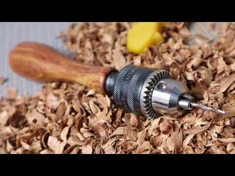 DIY Hand Wood Drill Model Micro Woodworking Hand Tools Hand Drill Double  Pinions Drill Capacity Manual Drillin…