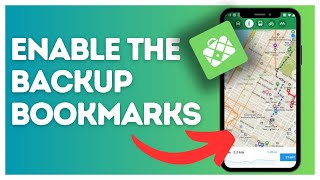 How to enable the backup bookmarks on Maps.Me?