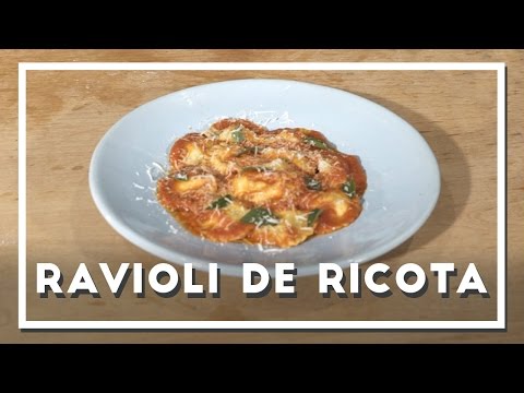 Vídeo: Como Fazer Ravioli De Ricota