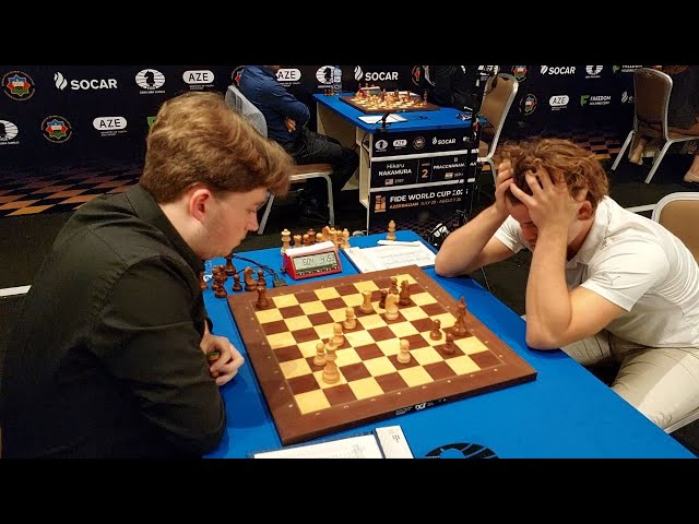 Keymer - Carlsen - Live Chess Tournament 