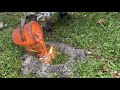 Exploding Massive Aluminum Anthill Casting #23