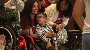 Henderson 7-year-old with rare disease gets sent off for 