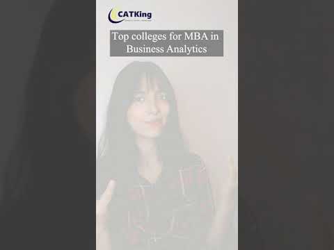 Top MBA Colleges For Business Analytics
