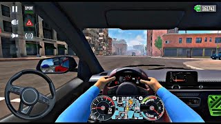 TAXI SIM SERVICE || RED PORCHE WITH CUTE GIRL   😍 screenshot 5