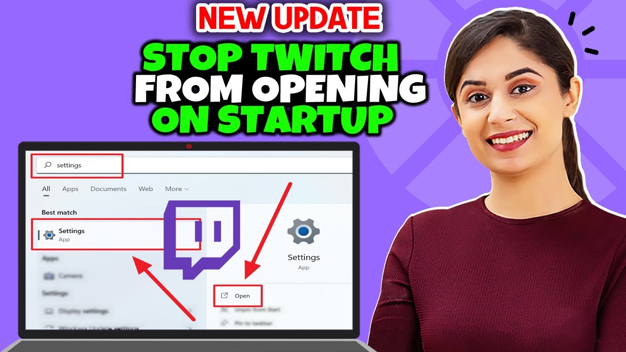 How To Stop Twitch From Opening On Startup 2024 | Full Guide - YouTube