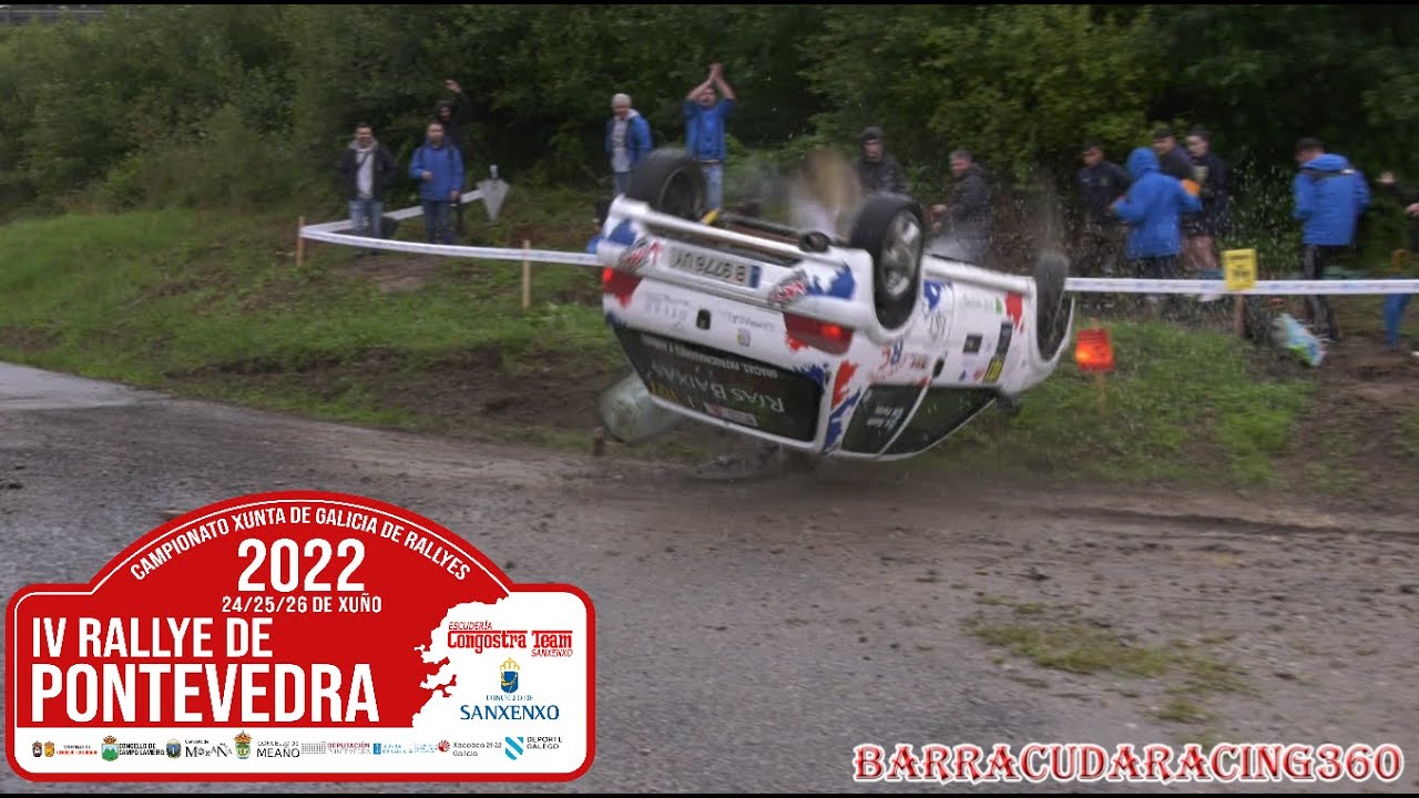 4 RALLYE DE PONTEVEDRA The Best Moment and Crash 
