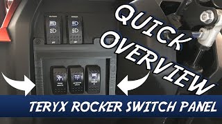 Memphis Rocker Switch Add-on Aux/USB For 2017 Kawasaki Teryx 