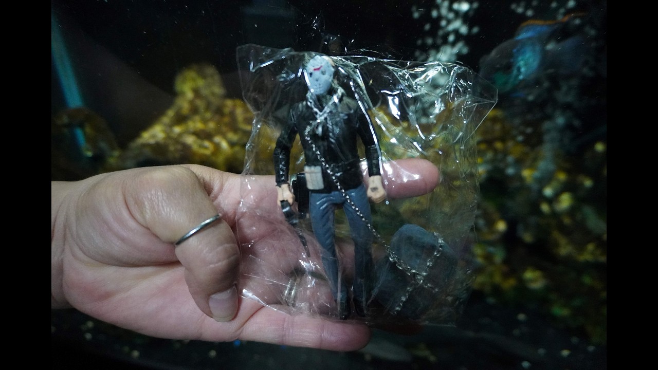 fish tank accessories jason voorhees Underwater Resin Lamp ResinViet Friday The 13th Jason Voorhees