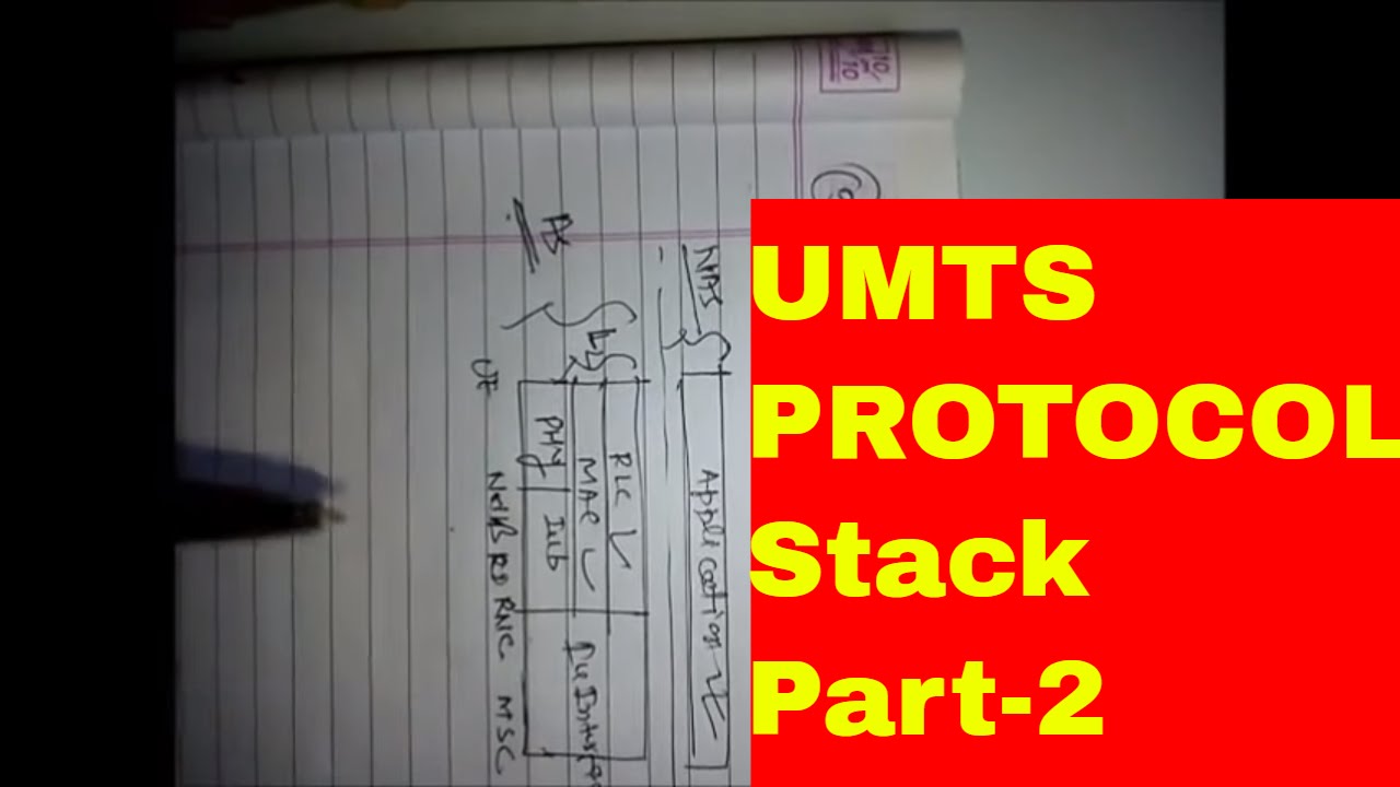 UMTS Protocol Stack Part - 2 - YouTube