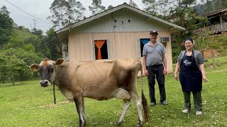 CASAL ABANDOU A CIDADE PARA VIVER NUM RANCHO - SEU HEITOR E URSULA