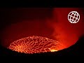 Nyiragongo Volcano, Virunga NP, DR Congo in 4K Ultra HD