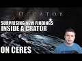 Surprising New Findings Inside a Crater on Ceres