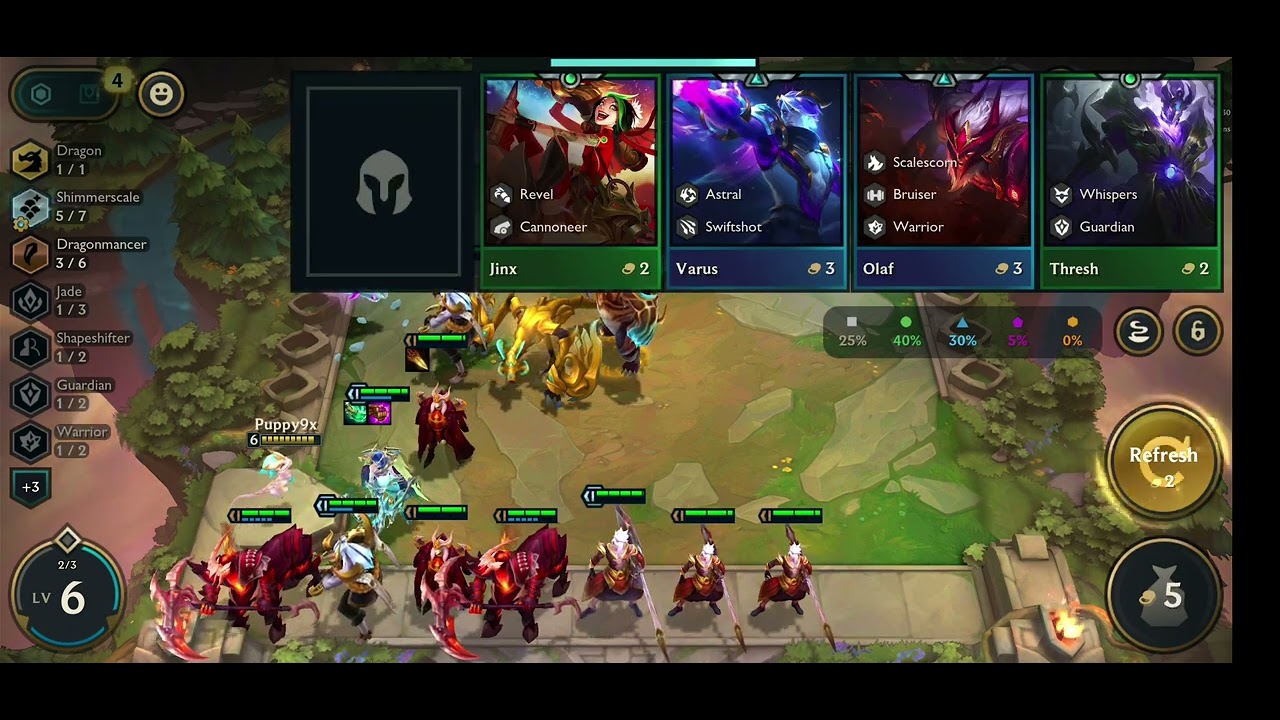 TeamFightTactics TFT Hành Trình Thoát Gà Đội Hình Kim Long & Hỏa