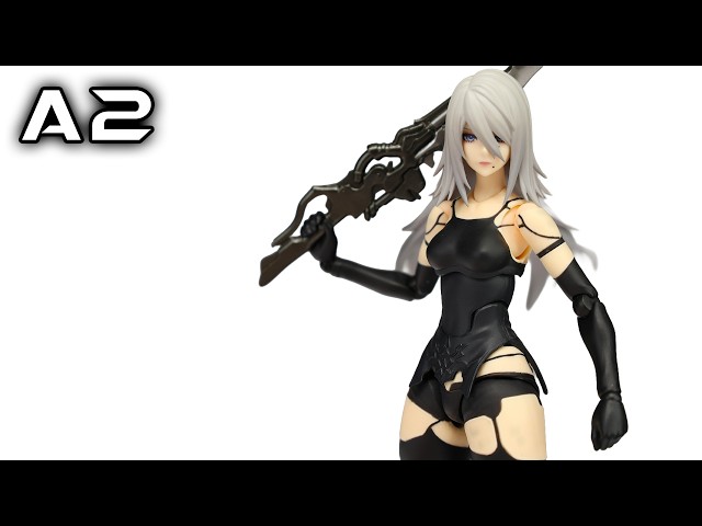 figma A2 NieR: Automata Ver1.1a No. 649 Action Figure Review - YouTube