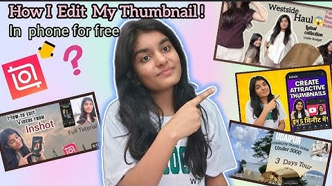 How To Edit Youtube Thumbnail On Phone✨| Easy Aesthetic Mobile Editing Tutorial For Beginners 2025