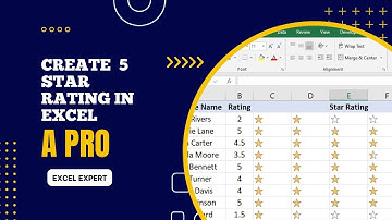 Create 5 Star Rating in Excel | Excel Functions