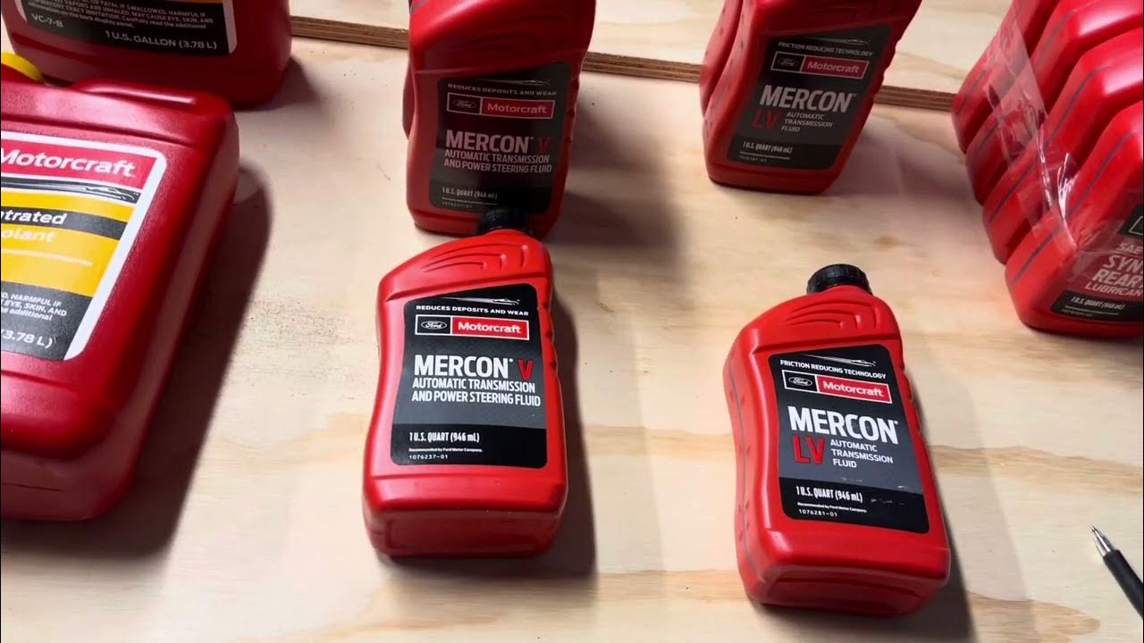 Ford fluids, oil, transmission, fluid, differential fluid, transfer