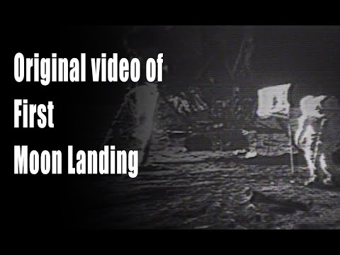 Original video of first Moon Landing | Apollo Mission #Shorts