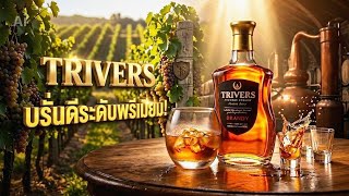 เหล้าหลักร้อย ท้าชนหลักหมื่น "TRIVERS BRANDY" จิตวิทยาในวงเหล้า!