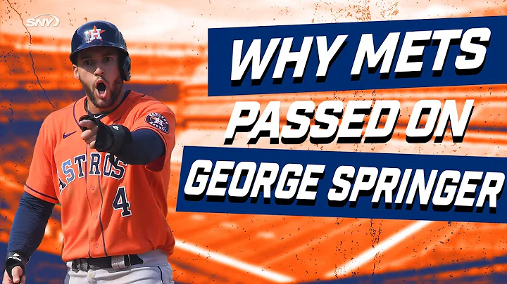 Mets passed on George Springer to make room for Francisco Lindor, Michael Conforto extensions | SNY